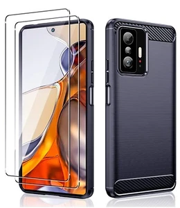 Coque Etui Housse Protection + Vitre Verre Trempé pour Xiaomi 11T / 11T Pro - Photo 1 sur 4