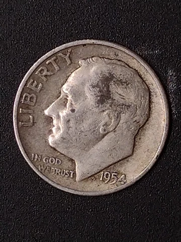1954 D Roosevelt Dime #01 Cover
