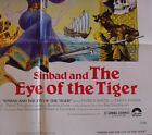 Sinbad And Eye Of Tiger 1 Sh .1977. Classic Ray Harryhausen - High Grade Vf+