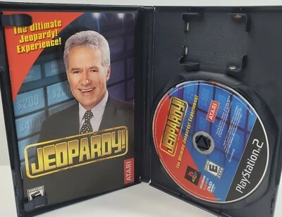Jeopardy (Sony PlayStation 2, PS2, 2003) - Includes Manual - Image 1 of 3