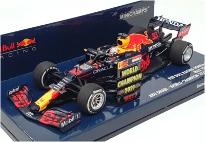 Minichamps 1/43 Scale 410 212333 - F1 Red Bull Honda RB16B WC Verstappen 2021 - Photo 1/4
