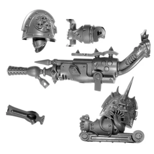 PLMA57 PAIRE BRAS PLAGUE SPEWER PLAGUE MARINE WARHAMMER BITZ W40K NURGLE 61à65 - Picture 1 of 1