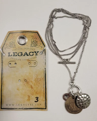 Texas A&M University Aggies Toggle Necklace Vintage Antique Bronze by Legacy Cover
