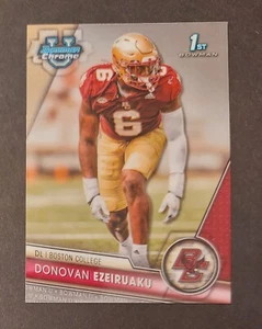 Donovan Ezeiruaku Cowboys 2023 Bowman U Chrome Football 1st Bowman - Picture 1 of 2