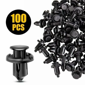 100 piezas clips de parachoques 10 mm guardabarros empuje remaches sujetadores de retención para Honda Civic - Imagen 1 de 11