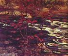 Oil Painting repro The Red Maple - A.Y. Jackson