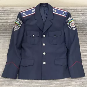 Vintage Soviet Ukrainian Police MVD Officer's Military Uniform Jacket. - Picture 1 of 22