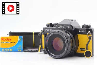 ⏯Yashica FX-3 Super 2000 Kyocera SLR Carl Zeiss Planer 50mm f1.7 JAPAN Near MINT - Image 1 of 4