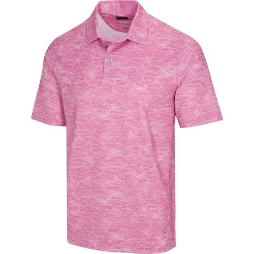NUEVO Polo Greg Norman Lab Shark Shadow - Rosa Seca - L Foto 1 de 1