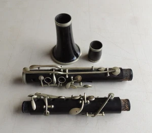 J.T.L Jerome Thibouville Lamy Wood Clarinet Key of C - Picture 1 of 20