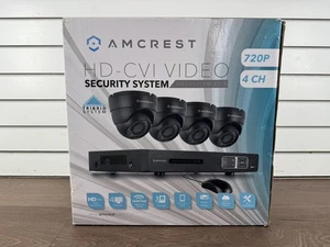Amcrest 4 Camera 720 HD CVI Video Security System With 1TB DVR (WCP031994) - Picture 1 of 12
