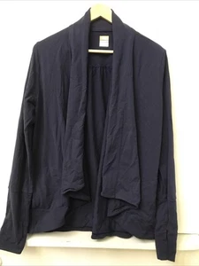 LUCY Powermax Navy Blue Open Front Activewear Womens Jacket Size Large - Picture 1 of 3