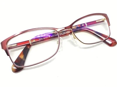 Gafas Kate Spade LauriAnne AJH 140 54 16 76 SOLO MARCOS DE METAL TORTUGA ROJA Foto 1 de 4