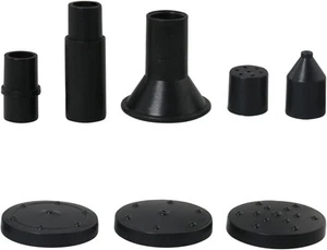 Bird Bath Fountains Accessories DGBRSM Garden Waterfall Nozzle x 5, Black - Picture 1 of 6