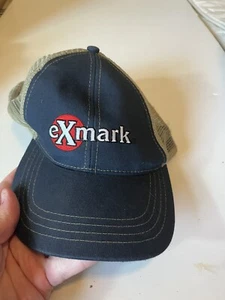 eXmark Blue Mesh Trucker Adjustable Hat - Picture 1 of 5