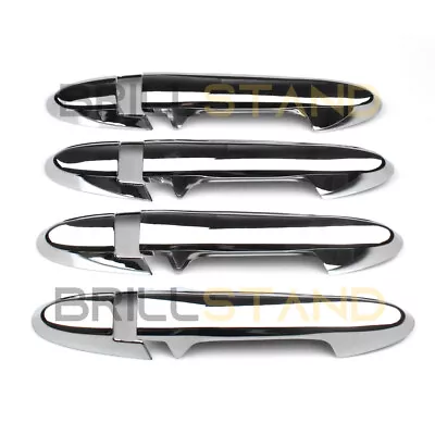 For Honda City 2014 2015 2016 2017 2018 2019 Chrome ABS Car Door Handle Cover - Image 1 of 4