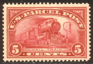 U.S. #Q5 Mint XF/SUP NH JUMBO w/ Cert - 1913 5c Parcel Post