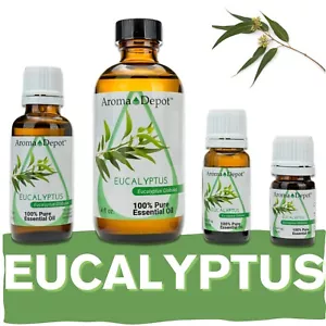 Eucalyptus Essential Oil Therapeutic Grade 100% Pure Natural Aceite Esencial - Picture 1 of 16
