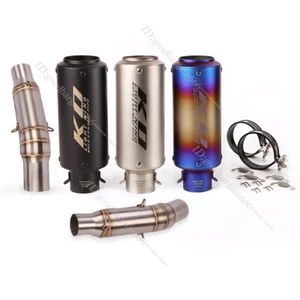 For Kawasaki Z1000 Ninja 1000 2010-2023 Exhaust Pipe 51mm Muffler Left Right Tip - Picture 1 of 10