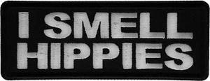 Parche I Smell Hippies - 4x1,5 pulgadas - P7102 - Imagen 1 de 5