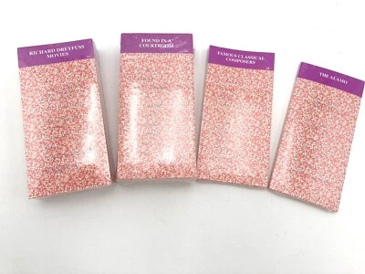 Parker Brothers Outburst Vtg Game Topic Cards Replacement Part Pieces New Sealed - Image 1 of 4