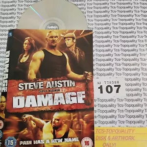 Damage (DVD, 2009) Steve Austin Disc And Artwork Only - Foto 1 di 1
