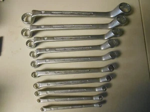 Hazet 630 series Metric offset combination wrenches set of 10 - Picture 1 of 4