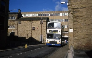 NKU720X First West Yorkshire 35mm Colour Bus Slide ref A54 - Picture 1 of 1