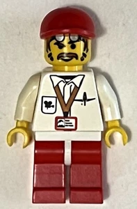 LEGO Studios Minifigure cc4058 CAMERAMAN with Red Cap from set 4058 - Picture 1 of 2