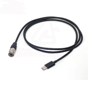 Hirose 4 Pin to USB Type-C Fast Power Cord for Zoom F4 F8 Sound Devices 633 664 - Bild 1 von 3