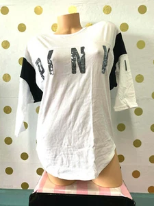 Camiseta deportiva de novio rosa de Victoria's Secret blanca nueva con etiquetas - Imagen 1 de 3