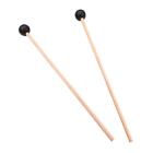 1 Pair Marimba Xylophone Mallets Stick Rubber Head 365mm/14.37inch