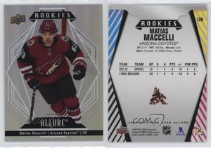2022-23 Upper Deck Allure Rookies Matias Maccelli #120 Rookie RC
