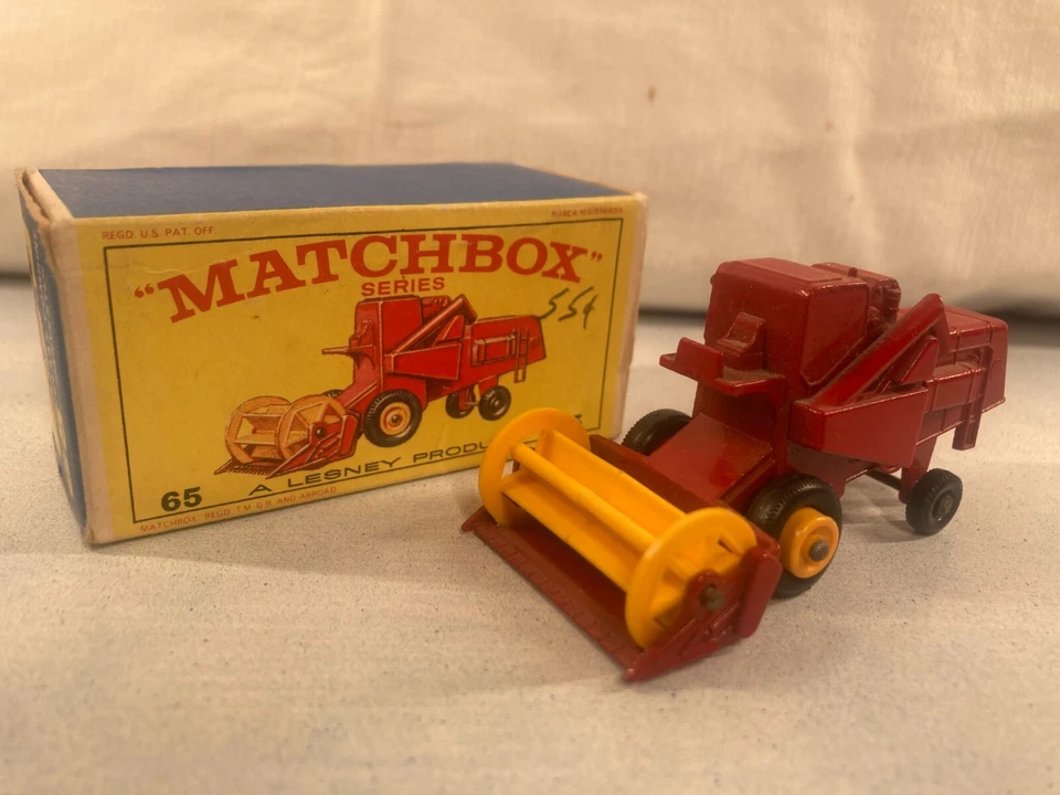 1965 Vintage die-cast Matchbox Claas Combine Harvester #65 w/box - Image 1 of 1