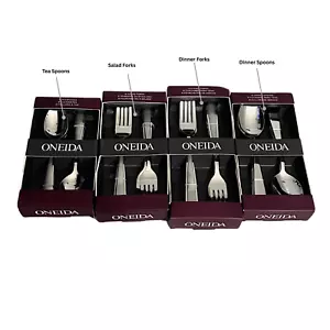 Oneida Jordan Stainless Silverware - 32pc - Utensils - Service for 8 - Picture 1 of 3