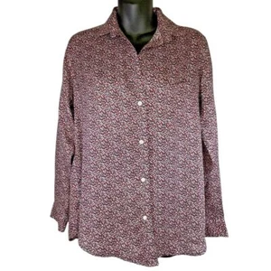 Frank & Eileen Grayson Hero Button Up Womens Shirt Top Lyocell Size 02 Small - Picture 1 of 14