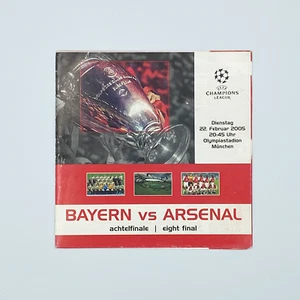 Programa Bayern Munich vs Arsenal (22 de febrero de 2005) - Imagen 1 de 4