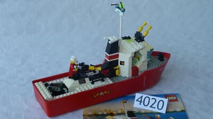 LEGO Boats: Fire Fighter (4020) vollständig aufgebaut, Anleitung - Bild 1 von 1