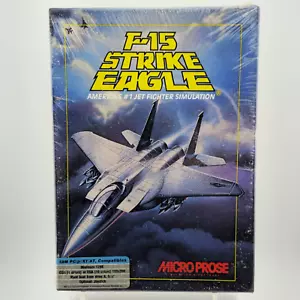 F-15 Strike Eagle, 1985, Big Box, New & Sealed - Picture 1 of 8