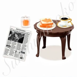 2022 Rare Rement Miniature RE-MENT PSS Detective's Room No.2 Time For Breakfast - Picture 1 of 6