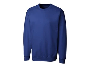 CLIQUE BY CUTTER & BUCK MARINE BLUE CREWNECK SWEATSHIRT SZ: 7XL 7X - Picture 1 of 2