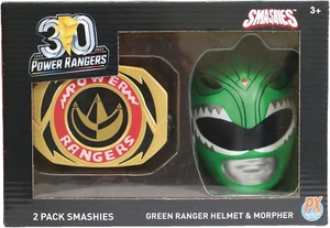 Mighty Morphin’ Power Rangers: Green Ranger Helm und Morpher Smashies Vorschau - Bild 1 von 12