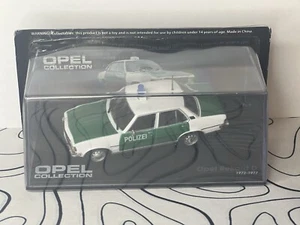 OPEL REKORD D MODEL CAR POLIZEI POLICE 1:43 SCALE IXO COLLECTION 1972-1977 K8 - Picture 1 of 5