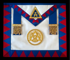 masonic regalia-Arch- Royal Arch (Chapter) Provincial Apron + Fitted Badge (New)