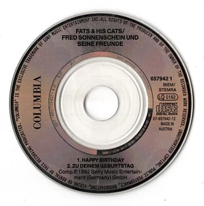 Fats & His Cats 3-Inch CD-SINGLE HAPPY BIRTHDAY / ZU DEINEM GEBURTSTAG 657942 1 - Bild 1 von 1