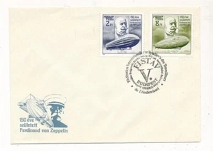 D327954 Hungary FDC Ferdinand von Zeppelin 1988 - Picture 1 of 1