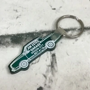 Jim Estes Garage Vintage Keychain Collectible Advertising - Picture 1 of 4