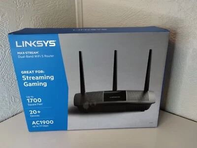 Linksys EA7450 Max-Stream Dual-Band AC1900 Wi-Fi 5 Router 20+ Devices!!! - Image 1 of 3