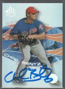 CHAD BENTZ 2004 Oberdeck Reflexionen #368 RC Exposes TTM/IP signiert handsigniert - Bild 1 von 2