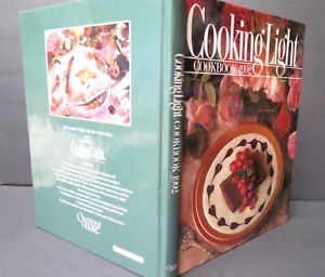 Cooking Light Cookbook 1992 Hardcover Easy Recipes - Foto 1 di 5